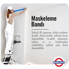 Boss Tape 80 °c Maskeleme Bandı