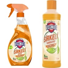 Vissmate Sirkeli Temizleyici 1000 ml Sirkeli Temizleyici Sprey 750 ml