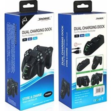 Dobe Ps4 Slim Pro Dual Charging Dock Şarj Istasyonu Dobe Göstergeli