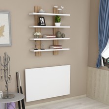 Decorair Eba Çalışma Masası+Duvar Rafı