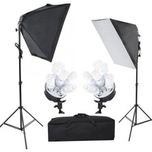 Deyatech 70X50CM 5 Duy Softbox  ve  Çekim Işığı Sürekli Video Işık