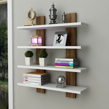 Decorair Biges 4 Lü Duvar Rafı