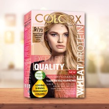 Colorx Set Saç Boyası-9.73-Kahve Köpüğü