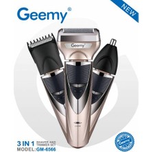 Geemy  Geemy GM-6566 3in1 Tıraş Makinesi