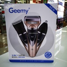 Geemy  Geemy GM-6566 3in1 Tıraş Makinesi