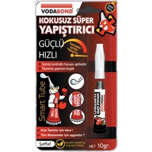 Vodabond Kokusuz Güçlü Süper Hızlı Yapıştırıcı Şeffaf 10 gr