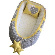 Jaju Baby Nest Minik Sarı Yıldızlı Babynest