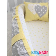 Jaju Baby Nest Minik Sarı Yıldızlı Babynest