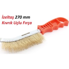 Izeltaş 270 mm Kıvrık Uçlu Fırça