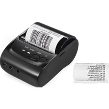 Buyfun POS-5802DD Mini Taşınabilir Kablosuz USB Termal Yazıcı (Yurt Dışından)