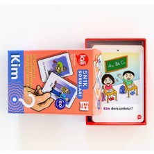 5N1K Konuşma Becerisine Destek ''kim''  Kart Oyunu