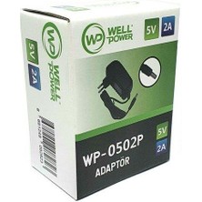 Wellpower 5 Volt 2 Amper 5.5x2.5mm Adaptör