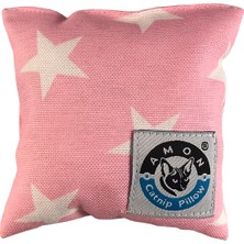 Amon Catnipli Yastık Yıldız Pembe 10X10 cm (Catnip Pillow)