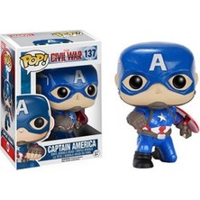 Funko Pop Civil War Captain America Kalkanlı Exclusive Figür