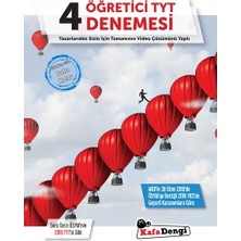 Kafa Dengi Yayınları TYT + TYT Matematik + AYT Eşit Ağırlık Sözel Deneme Sınavı Seti (3 Kitap)