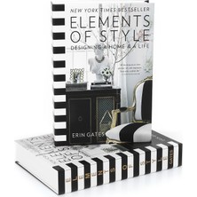 Yedi Home & Decor Elements Of Style Dekoratif Kitap Kutu