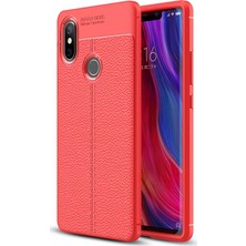 Hesaplı Dünya Xiaomi Mi 8 Se Kılıf Koruyucu Esnek Tpu Silikon Kırmızı Hns