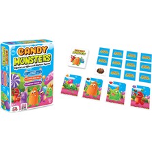 Creati Games Candy Monsters Eğitici  Eğlenceli Hafıza Oyunu