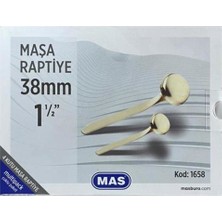 Mas 1658 Multıpack Maşa Raptiye 38 mm - 4 x 30 Adet