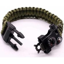 Outdoor Outlet Paracord Paraşüt Ipi Survival Outdoor Bileklik 18IN1 18 Özellik