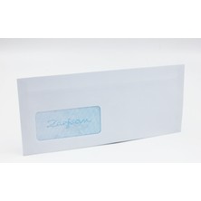 Zarfsan Buklet Zarf Pencereli 110 Gram 11 x 22 cm 500'lü