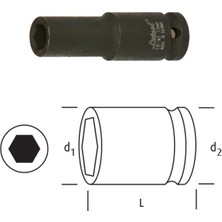 Osaka LN1219D Uzun Lokma 1/2" 19 mm