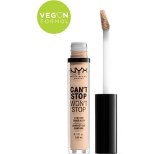 NYX Professional Makeup Nyx Can't Stop Won't Stop Contour Concealer 6 Vanilla 3.5 ml