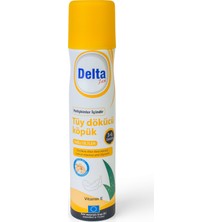 Delta Zex Tüy Dökücü Köpük Sprey Yağlı Cilt - 200 ml