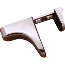 Azm Hırdavat Pelikan Oval Cam Raf Tutucu Cam Etejer Tutucu