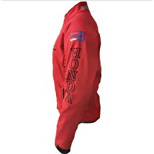 Anka Honda Softshell Ceket Mont Rüzgar ve Su Geçirmez Kırmızı
