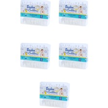 Bambino Emniyetli Kulak Çubuğu 60 Lı - 5 Adet