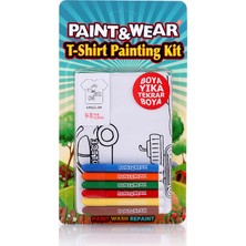 Paint&wear Araçlar Boyama Seti 9-11 Yaş