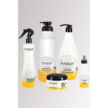 Evoque Professıonal Smart Keratin Şampuan+Smart Keratin Krem + Smart Keratin Bakım Sprey +Saç Serum+Bakım Mask