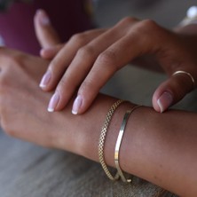 By Golden House Hasır ve Kleopatra Bileklik