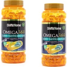 Shiffa Home Omega 3-6-9 1000 mg 200 Kapsül x 2 Adet