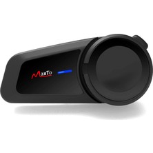 Maxto M2 Motosiklet Kask Intercom 6 Riders Konuşurken (Yurt Dışından)