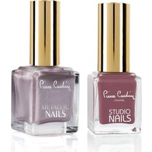 Pierre Cardin Studio Nails & Metallic Nails - 2'li Oje