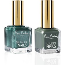 Pierre Cardin Studio Nails & Metallic Nails - 2'li Oje