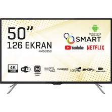 Nordmende NM50350 50” 126 Ekran Uydu Alıcılı 4K Ultra HD Smart LED TV