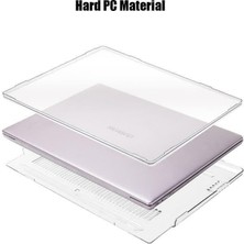 Arabulalaca Huawei Matebook D15 Amd 2020 Koruma Kılıfı Şeffaf (Kristal)