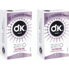 Okey Zero Extreme 20'li 2'li Set