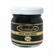 Artebella 36080040 Kolay Ebru Boyası 40 cc Siyah