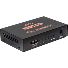 Hytech Hy-Lu4 4 Port 4KX2K HDMI Splitter