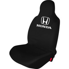 Özdemir Tekstil Honda Civic Oto Koltuk Servis Kılıfı Penye Ön Arka Takım Siyah