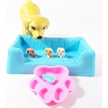 Esmer Barbie ve Köpeği Oyun Seti - KQ060-ESMER