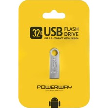 Powerway 32 GB Metal USB Flash Bellek