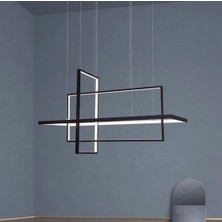 Voxlamplighting 80X37-60X35-50X20CM 3'lü Dikdörgen Tasarım