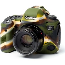 Dp Canon 6d Mark 2 Kamuflaj Silikon Kılıf