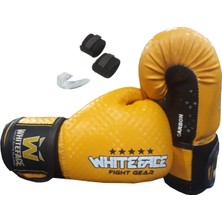 WhiteFace Boks Eldiveni & Kickboks Eldiveni & Muay Thaı Eldiveni Seti 10 Oz