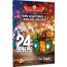Sınav Yayınları 8. Sınıf LGS Din Kültürü ve Ahlak Bilgisi 24 Deneme